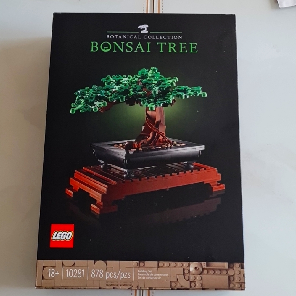 NWT LEGO Bonsai Tree 10281 Kids Legos Play Japanese Cherry Blossoms Gift
